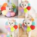 KUDES Small Pet Recovery Collar - Adjustable Cute Neck Cone for Cats and Small Dogs - Colorful Elizabethan Cone for Surgery Healing and Protection - Buy Online on GoSupps.com