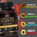 Creatine Monohydrate Gummies 2g/BCAA Pre Workout/Collagen/Vitamin B6/Bodybuilding/Sport/Fitness/Vegan/Gluten Free/Non-GMO/Sugar Free/Natural Red Fruit Flavoring/Women/Men/60 Gums Creatine/30 days - Buy Online on GoSupps.com