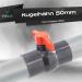 VIALIA PVC Ball Tap 50mm - Double Union Buffer Shut-Off Perfect for Pool & Pond Construction | Durable Adhesive & Screw Connections - Buy Online on GoSupps.com