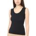 Cottonil Black Sleeveless Wide Round Neck Top for Women XL - Buy Online on GoSupps.com