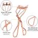 Sibba Eyelash Curlers with 10 Refill Silicone Pads Rose Golden Eyelashes Curler for Women Lash Curler Easy to Curl Eyelashes Naturally and Fits All Eye Shapes (Gold) - Buy Online on GoSupps.com
