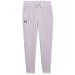 Under Armour Girls Rival Fleece Crop Pant (575) Violet Void / / Midnight Navy Medium