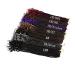 5 Packs 18 Inch Box Braids Crochet Hair with Curly Ends in 1B/Purple | Synthetic Extensions for Women - Goddess Senegalese Twist - Buy Online on GoSupps.com