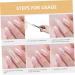 STAHAD 5Pcs manicure tool line Stripping decorate nail line nail polish pattern nail glue adhesive tape Stripe tape nail Masking Line Nail Art tape roll major nail Glue Tape - Buy Online on GoSupps.com