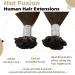 UGEAT Real Hair Extensions U Tip 55cm - Ombre Chocolate Brown to Blonde 50 Grams 50 Pieces - Premium Keratin Bonding 22 Inches - Buy Online on GoSupps.com