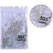 FEIlei 1440Pcs Crystal Flat Back Round Shape Rhinestones Mixed Nail Gems Gemstones Kits - Buy Online on GoSupps.com