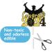 18pcs Black Gold Glitter Way to You You Did It I am Done Dessert Cupcake Topper Congrats Grad 2024 Theme Decorations 2024 Preschool High School College Graduation Party Decor Supplies - Buy Online on GoSupps.com