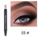 VolksRose 6Pcs Shimmer Eyeshadow Stick Set with Soft Brush - Waterproof & Long Lasting Eye Makeup Set for Brightening & Sparkling Eyes - Buy Online on GoSupps.com