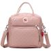 LCY Designer Baby Accessories Bag Small Diaper Organizer Messenger Bag Backpack Diaper Bag Rose