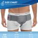 Ortonyx Inguinal Groin Hernia Belt for Men and Women - Removable Compression Pad - Adjustable Waist Strap - Left/Right Side Support Truss - Gray L/XXL - Buy Online on GoSupps.com