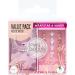 invisibobble "Sauvage Beauty" Duo Set I 2-in-1 Hair Bow Pink Leopard with Slim Hair Scrunchie I 3x Hair Clips Gold Pink for Girls & Women I Limited Collection Urban Safari