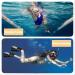 WACOOL Adult Short Blade Fins for Snorkeling and Diving - Black Large - Buy Online on GoSupps.com