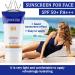 Face Sunscreen SPF 50+ PA+++ - Lightweight Tinted Waterproof & Hydrating Travel Size Lotion for Men & Women - Buy Online on GoSupps.com