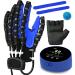 Rehabilitation Robot Gloves for Stroke Hemiplegia Patients Equipment for Hand Pain Relief Therapy Hand Exerciser Aids Robotic Glove(Size:Left Hand XL Color:Blue) Left Hand XL Blue