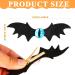 2 Pack Halloween Hair Clips Bat Wings Hair Clip for Women and Girls Halloween Hair Accessories Bat Demon Eye Hair Clips for Halloween Costume Cosplay Party - Buy Online on GoSupps.com