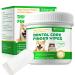 Dental Care tooth cleaning towels for dogs and cats 50 pieces pet french dental finger scenes one-time gentle cleaning and removal of plaque gum care and tartar