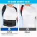 Aollop Posture Corrector - Adjustable Back Brace for Men and Women | Improve Posture, Relieve Neck and Shoulder Pain | Waist 27-51 | Gift Idea - Buy Online on GoSupps.com