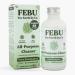 FEBU All Purpose Cleaner Pure Eucalyptus 1oz | Powerful Natural Cleaner Concentrate With Essential Oils | Makes 48 Fl Oz of Multipurpose Cleaner | Plant-Based Human Safe Ingredients | Plastic Free