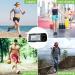 Buy Aoreun Portable 3D Pedometer - Clip-On No App Needed 30 Days Memory for Accurate Step Tracking - Buy Online on GoSupps.com