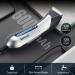 Body Hair Trimmer for Men - 6-in-1 Waterproof Electric Groomer with LED Light USB Charging & Ceramic Blades - Perfect for Pubic Body & Groin Grooming - Buy Online on GoSupps.com