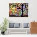 MXJSUA Diamond Painting Kit for Adults - 5D DIY Full Drill Round Diamond Art - Geometric Colored Tree Design - Home Wall Decor - 12x16 Inch - Buy Online on GoSupps.com