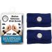 SwimCell Travel Sickness Bands - Adult & Children Wristbands for Morning Sickness Relief - Blue (1 Pair) - Buy Online on GoSupps.com