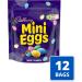 Cadbury Mini Eggs Chocolatey Candy Eggs 170 g (Pack of 12) Chocolate 170g - Buy Online on GoSupps.com