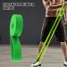 Fovolat Workout Bands Resistance Pull Up Bands | Elastic Bands Stretching Bands for Upper Lower Body Exercise Strength Training Green - Buy Online on GoSupps.com