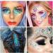 Go Ho Blue Face Glitter Gel - Holographic Chunky Sequins Glitter for Singer Concerts & Festivals - Long Lasting Glitter Makeup for Eye, Lip, Hair, Nails - 52g - Buy Online on GoSupps.com