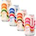 Sound Sparkling Water w/ Organic Tea & Botanicals - Unsweetened, Zero Calorie Sparkling Tea Beverages in 4 Flavors - Non-GMO, Whole30 Flavored Carbonated Water - Variety Pack, 12fl oz (Pack of 12)