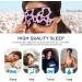 Haskirky Light Blocking Eye Mask - Adjustable Breathable Comfort for Business Travel, Yoga, Meditation - Pink Cow Print - Buy Online on GoSupps.com