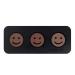 The Cr me Shop 123 Smile Shading Cream Trio Face Makeup Palette (Deep) - Buy Online on GoSupps.com