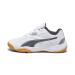 PUMA Unisex Kids Solarflash Jr Ii Indoor Trainers 34 EU Puma White Nitro Blue Shadow Gray