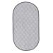 Buy Soonhua 3x Wrap Documents - Super Soft Bamboo Cotton Changing Pad Waterproof & Washable Ideal for Home & Travel - Gray Oval - Buy Online on GoSupps.com