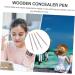 Gogogmee 4pcs Concealer Pen Makeup Concealer for Face Concealer Stick Up Makeup Concealer Lead Pencils Wooden 1 g (Pack of 1) Ivory - Buy Online on GoSupps.com