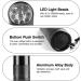 Uv Light Ultraviolet Mini Torch 9 LED 395nm Blacklight Flashlight for Pet Urine and Stain Detector Uv Torch for Resin Curing On Carpets Floor Counterfeit Money - Buy Online on GoSupps.com