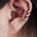 Ximimark 15 Pcs Dreadlock Beads Hair Rings Set - Gold Silver Bronze | Adjustable Hair Cuff Clip for Braid Styling - Buy Online on GoSupps.com