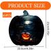 Halloween Dinner Plates | Scary Black Paper Cake Plates | Pumpkin Shaped Dinner Platter 9Inch Pumpkin Halloween Paper Plates for Candy Treat Cake Snack - Buy Online on GoSupps.com