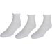 CTM Men's Loose Fit Diabetic Ankle Socks - 3 Pair Pack (White) | One Size - Buy Online on GoSupps.com