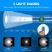Odepro WD12 Dive Light 1050 Lumen IP68 Waterproof Submarine Flashlight for Underwater Diving, Fishing, Camping (Blue) - Buy Online on GoSupps.com