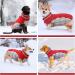Kuoser Waterproof Dog Coat - Cold Weather Jacket for Small & Medium Dogs | Fleece-Lined Reflective Vest | Cozy Winter Pet Clothing XS Red - Buy Online on GoSupps.com