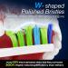 7AM2M Electric Toothbrush for Adults & Teens - LED Screen 5 Modes 90-Day Charge 8 Brush Heads - Purple - Buy Online on GoSupps.com