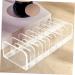 Housoutil Eye Shadow Storage Box Clear Cosmetic Case Makeup Stand Organizer Makeup Pallet Countertop Organizer - Buy Online on GoSupps.com