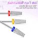 3 Pieces Carbide Nail 5 in 1 Bit Multifunction Shaping Nail Drill Carbide Nail Drill Bit Use for Both Left - Buy Online on GoSupps.com
