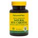 NaturesPlus Natural Beta Carotene - 25,000 iu Vitamin A & Vitamin E, 90 Softgels - Eye Supplement, Antioxidant, Aids in Free Radical & Natural Cellular Defense - Gluten-Free - 90 Servings