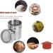 Drague poudre Shaker poudre Tamis poudre Shaker d'assaisonnement en acier inoxydable de qualit sup rieure pour la cuisine Cuisine Utilisation au bureau domicile Acier - Buy Online on GoSupps.com