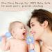 Smarbore Silicone Baby Teething Toy for Babies 0-12 Months - Nude Green Rattle & Teether for Sensory Exploration and Pain Relief - Buy Online on GoSupps.com