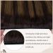 Shop Laavoo Real Hair Extensions - Brown Balayage Sew-In Ombre 100g #2/8/2 - 45cm Length - Buy Online on GoSupps.com
