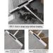 RRRYYYZZ Floor Squeegee for Concrete Floor with Brush and 2 Scrape 49'' Adjustable Handle Silicone Broom Garage Floor Squeegee for Smooth Floors Rugs Windows - Buy Online on GoSupps.com