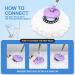 3 Pack Round Microfiber Spin Mop Head Refills - Standard Size, Easy to Clean Hurricane Rotating Mop Replacement - Buy Online on GoSupps.com